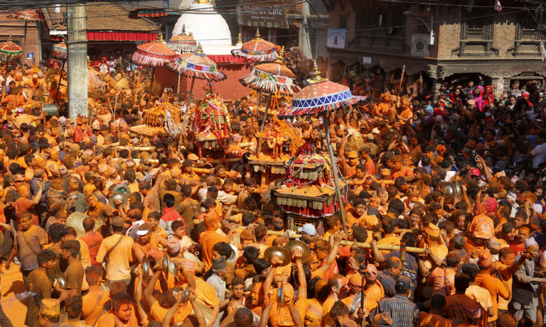 Festival due to epidemic Notes Nepal