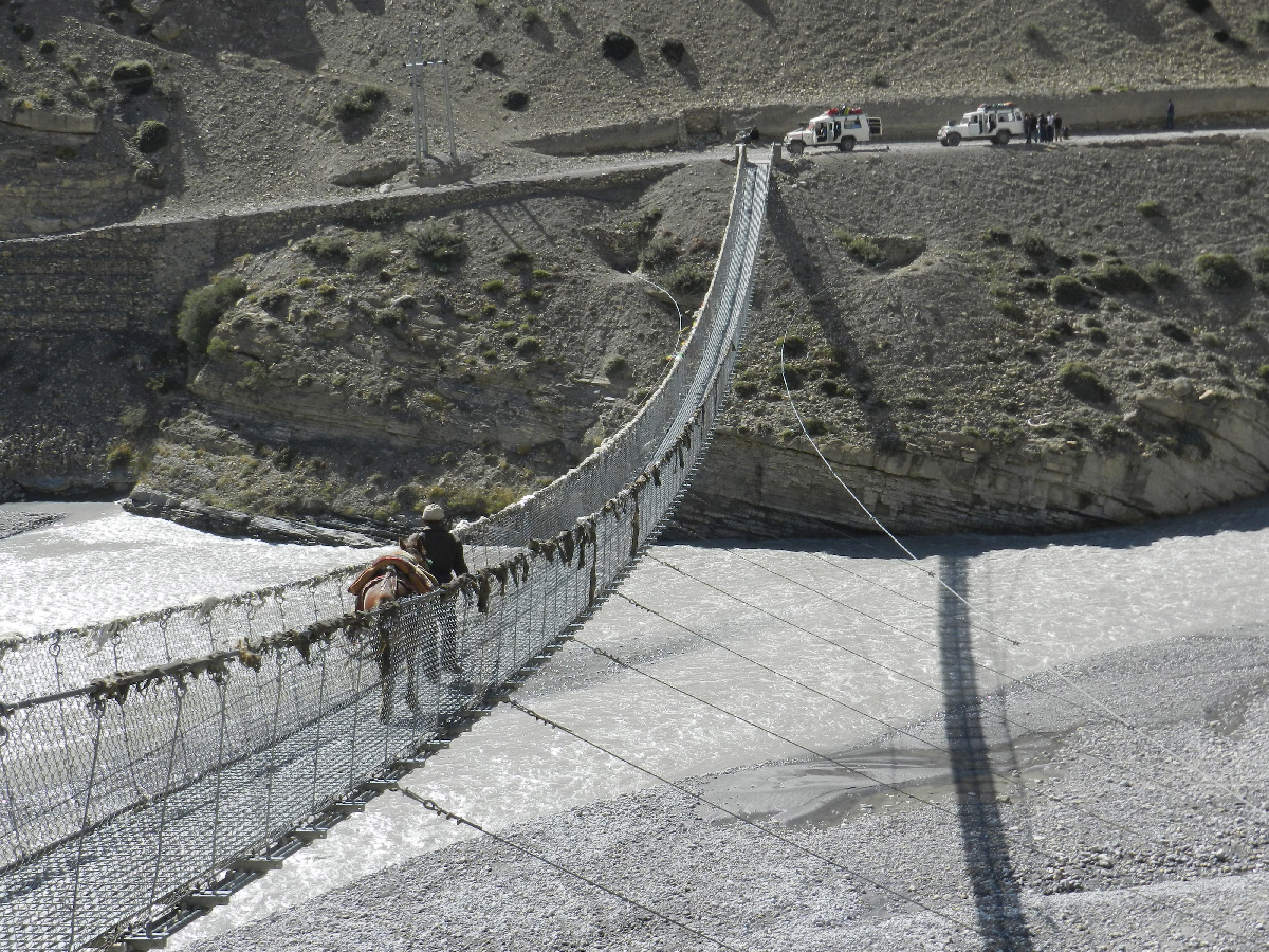 Way to Muktinath 