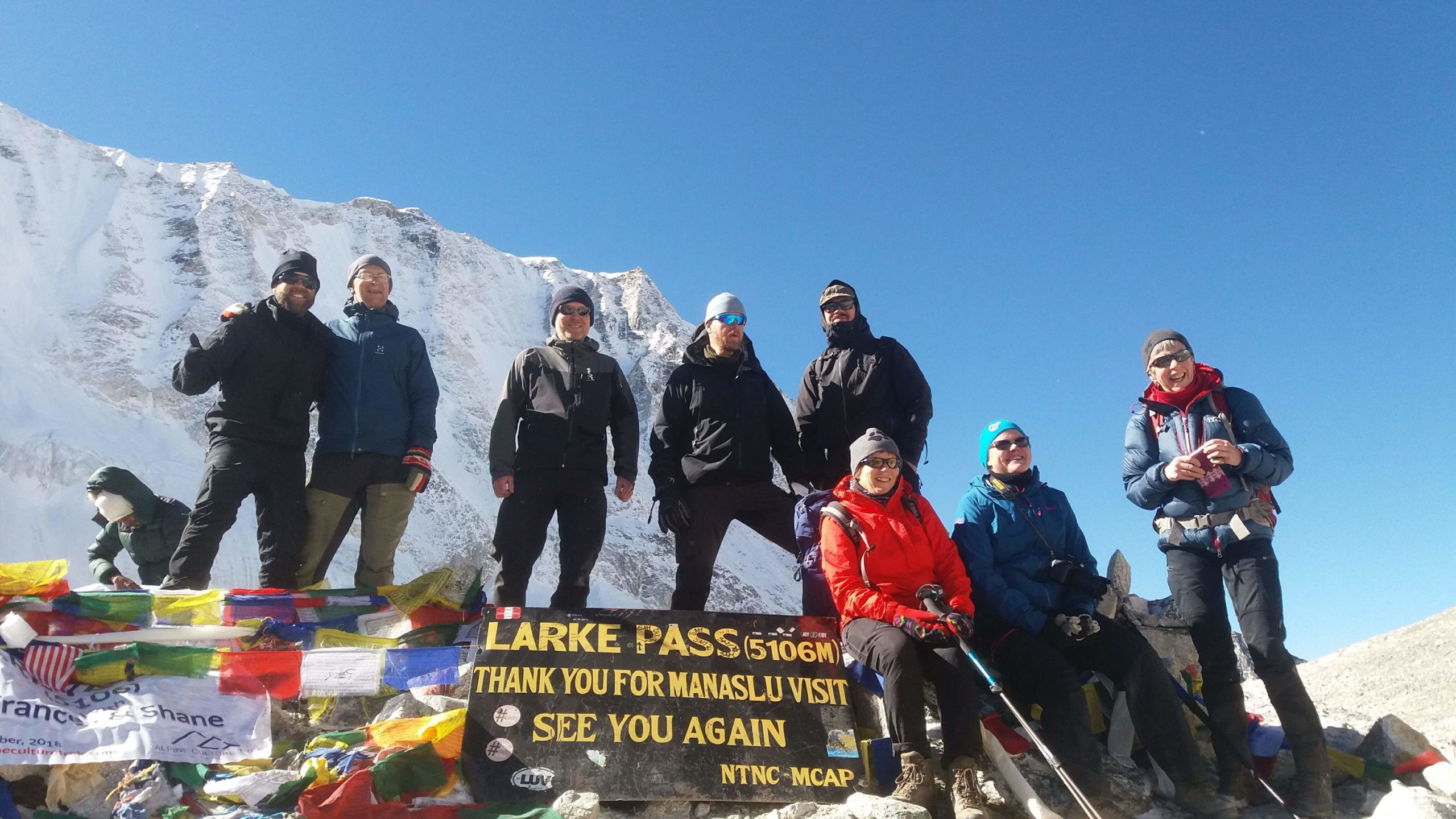 Larke pass manaslu